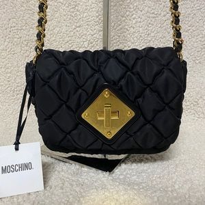 Vintage Moschino quilted purse